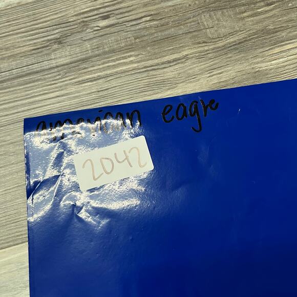 American Eagle Airflex Dark Wash Black Men 30x30 Athletic Straight Stretch Jeans - Picture 12 of 13